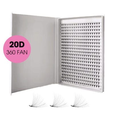 3D Premium Lash Book - 1000 Premade Fan