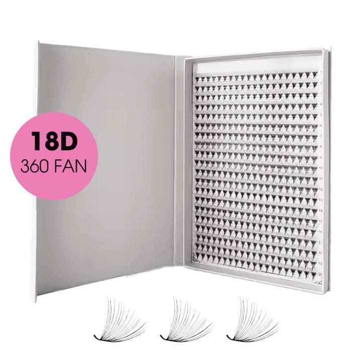 3D Premium Lash Book - 1000 Premade Fan 3D Premium Lash Book - 1000 Premade Fan