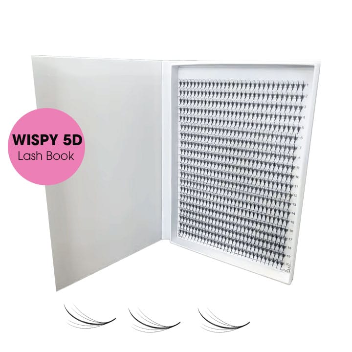 5D Lash Book Wispy Loose Fan 5D Lash Book Wispy Loose Fan