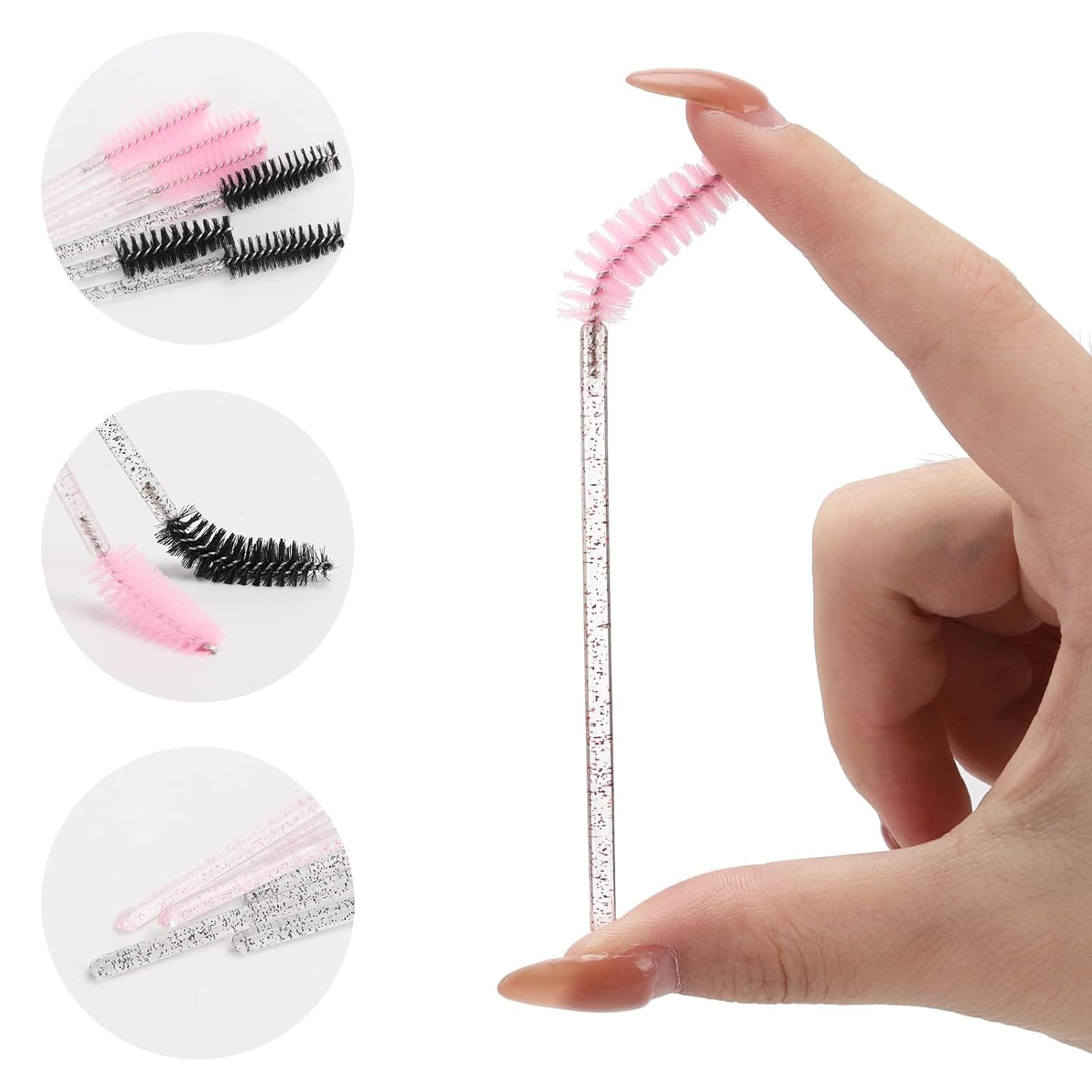 Eyelash Glitter Mascara Brush (White Pole) Eyelash Glitter Mascara Brush (White Pole)