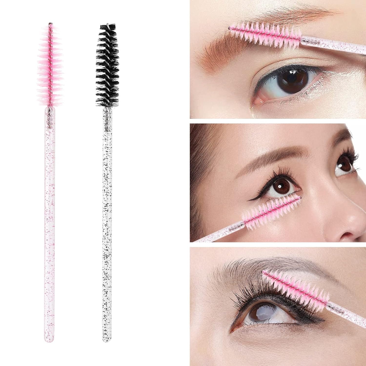 Eyelash Glitter Mascara Brush (White Pole) Eyelash Glitter Mascara Brush (White Pole)