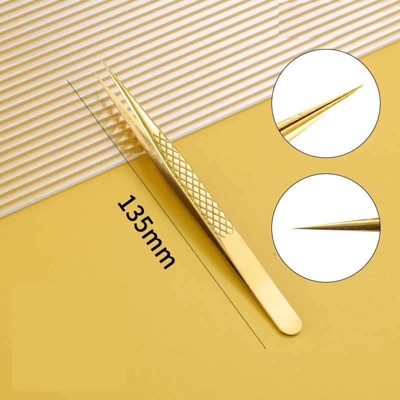 Straight Isolation Eyelash Extensions Tweezers Straight Isolation Eyelash Extensions Tweezers