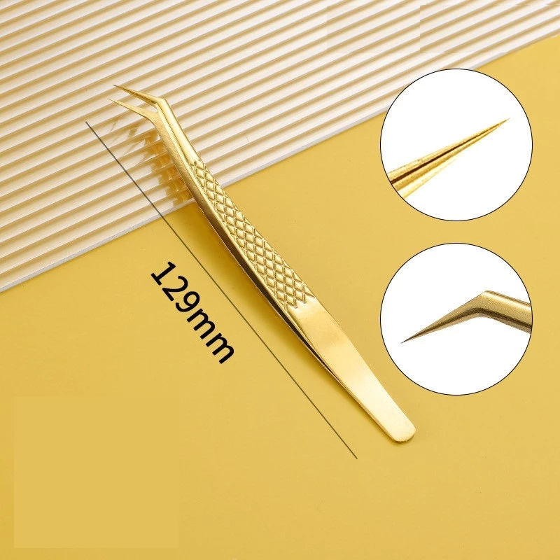 Curved Tip Volume Eyelash Extensions Tweezers Curved Tip Volume Eyelash Extensions Tweezers